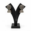 Floral Elegant Oxidized Silver Jhumka | Earring for Women & Girl