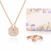 Anti Tarnish Fancy Necklace, Earrings Bracelet Jewellery Set for Women