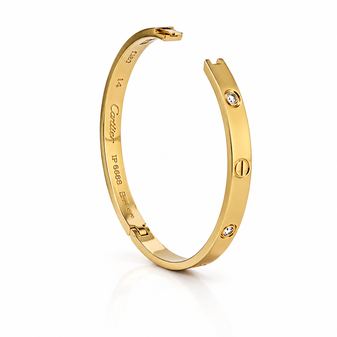 Gold-plated Anti Tarnish Stylish Adjustable Bracelet for girls| Women | Men