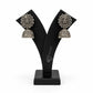 Floral Elegant Oxidized Silver Jhumka | Earring for Women & Girl