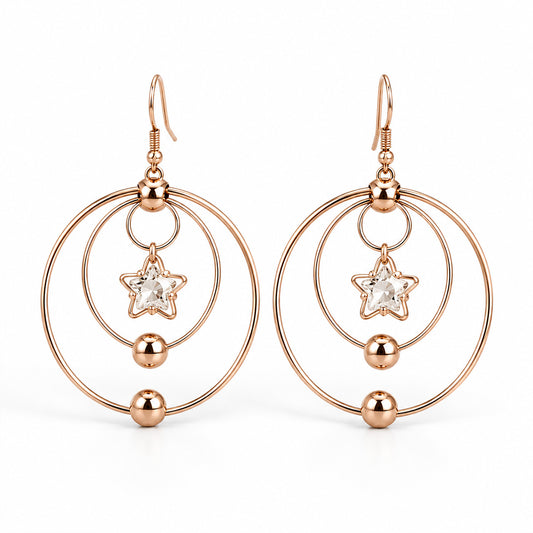 Gold Plated Big Star Jhumka for Women & Girls