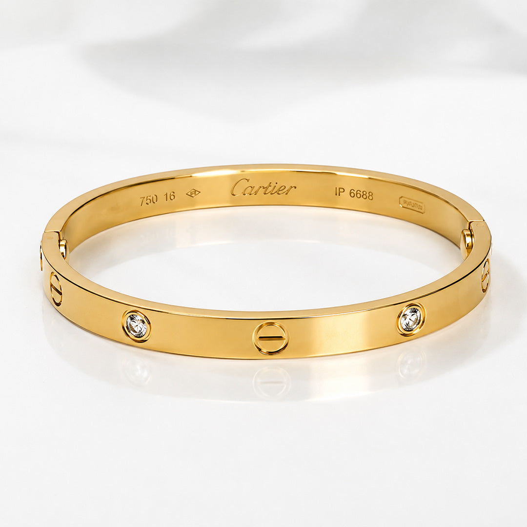 Gold-plated Anti Tarnish Stylish Adjustable Bracelet for girls| Women | Men