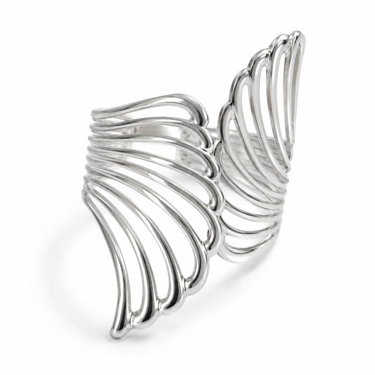Silver Plated Cuff Bracelet for Women & Girls