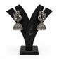 Detailed Mor Elegant Oxidized Silver Jhumka | Earring for Women & Girl