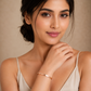 Rose Gold-plated Anti Tarnish Stylish Adjustable Bracelet for girls| Women | Men