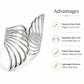 Silver Plated Cuff Bracelet for Women & Girls