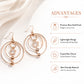 Gold Plated Big Star Jhumka for Women & Girls