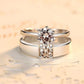 American diamond Stylish Couple Finger Ring Combo for women girls Men Boys girlfriend lovers