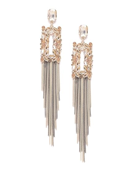 Jewellery Earings for women Crystal Tassel Handmade | Earrings for Girls and Women