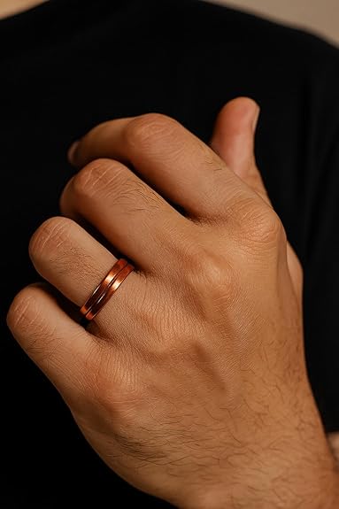 100% Pure Copper Adjustable Free Size Finger Ring Tamba Challa Fashion