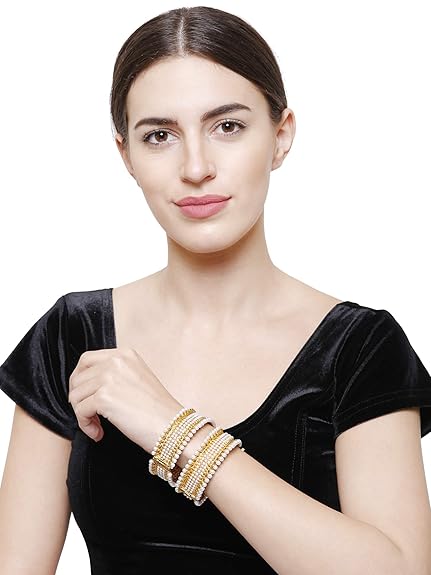 Jewellery for women Traditional Gold Plated Bangles for Women and Girls