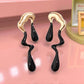 Nilu's Collections Abstract Drip Design Earrings in Trendy and Modern Look | gift for her,gifts for womens & gilrls