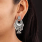 Traditional Oxidised Silver Jhumka Earrings for women | girls fashion jhumka meenakari oxidised kundans flower