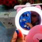 Cute Piggy Pocket LED Lights Mirror