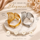 Golden & Silver Plated Combo Cuff Bracelet for Women & Girls